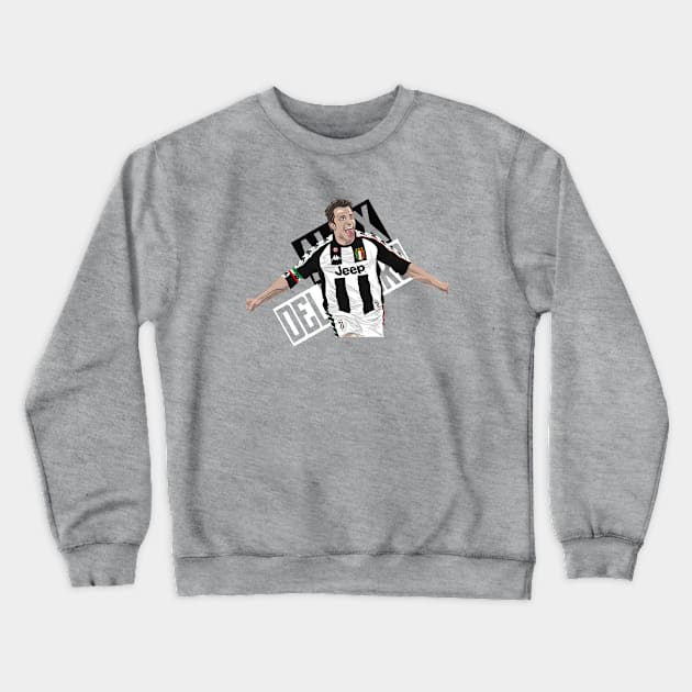 Del Piero Crewneck Sweatshirt by AlexCont